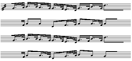 Noder fra DGF bind 11, 527/8. Melodi D 68/4:12.