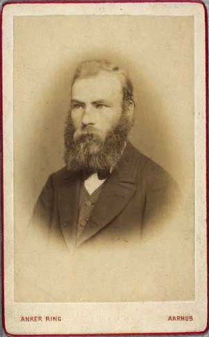 Evald Tang Kristensen, ca. 1870.