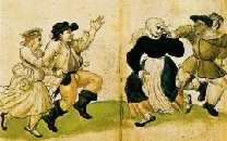 Polskdans, ca. 1653.